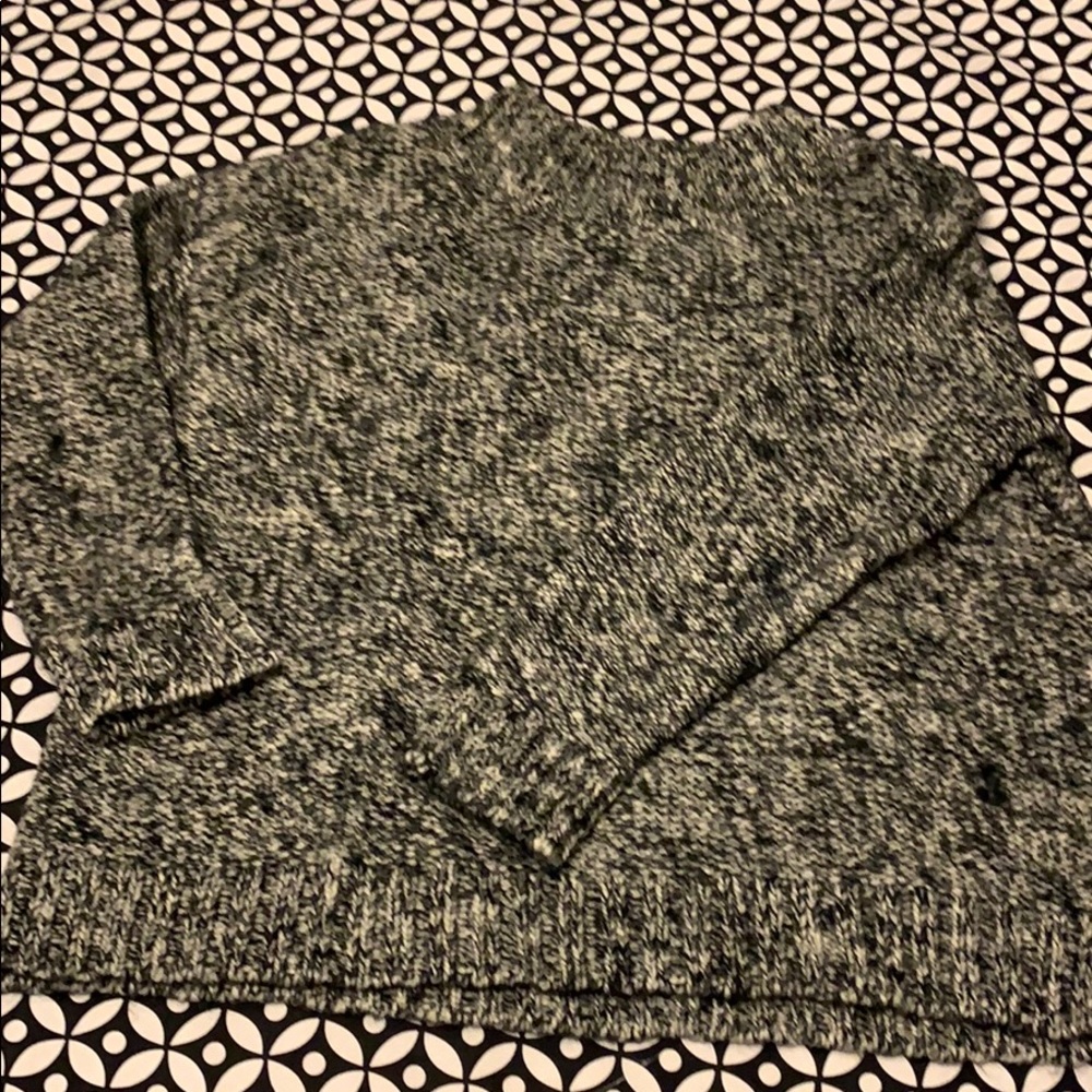 Lord & Taylor sweater, black/white size XL